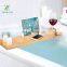 Bamboo bathtub rack bathroom supplies Bath and Bed Tray, Bath Tub Table Caddy with Extending Sides