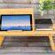 Multifunctional Folding bamboo Laptop Table Lap Computer Desk Bamboo Bed Tray Portable Sofa Laptop Table
