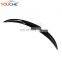 Performance P style carbon fiber rear trunk lip spoiler for BMW 3 series E90 M3 4 door sedan 2005-2011