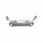 OEM 1668853374 Rear Bumper Diffuser Trim body molding Bumper Trim strips Bumper Chrome Step Plate For Mercedes Benz ML W166
