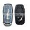 Keyless Entry Key Fob Case Shell For Ford Edge Explorer Mustang Fusion 2015 2016 2017 (M3N-A2C31243300) 5 Button