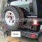 Tailgate hinge rear door tire carrier for Jeep Wrangle JL 2018 car accessories
