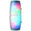 Tg165 Led Portable Pulse Speaker Waterproof Fm Radio Wireless Boombox Mini Column Bass Wireless Led Speaker