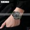 SKMEI 1897 Fashion Multifunctional Women Wristwatch Three Eye Dial Timing Second Female Student Fashion Quartz Watch