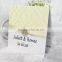 Luxury Jeweled Customized Flocking Fabric Wedding Invitation Card