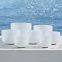Meditation Therapy Chakra Root Note Quartz Bowl Frosted Quartz Glass Crucible Singing Bowl