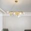 Modern 6\9\12 Arms Glass Pendant Light LED Living Room Home Ceiling Lamp Nordic Style Indoor Chandelier