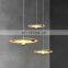 Nordic Aluminum Round LED Hanging Chandelier Dish Design Decoration Ceiling Suspension Lamp For Dining  Pendant Lights