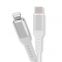 original apple lightning to usb type-c mfi iphone x cable braided fast charge 2 m