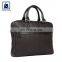 Fashion Style Elegant Design With Matching Stitching and Zip Closure Men Genuine Leather Laptop Bag