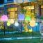 15cm Waterproof Led Furniture Lighting Led Ball 16 Colours hang balls for outdoors use LED solar ball light Holiday Lighting