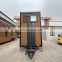 Durable Waterproof modern trailer container house on wheels prefab house mobile container garage