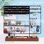 Portable Shop Storage Earring Holder Personal Metal Wholesale New Luxury Box Tray Wooden Jewelry Organizer