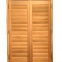 Custom Shaped Shutter Arch Timber Louvers Plantation Shutters Basswood Windows Wood Shutters Wooden Interior Decorations