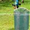 Heavy duty 120L reusable hard bottom yard lawn and leaves green garden waste bag