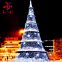 kerstbomen arvore de natal arbol de navidad comercial 7.5 Green Slim Artificial Led Christmas Tree