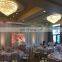 Custom Project Large Interior Decoration Round Ceiling Crystal LED Chandelier