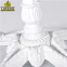 Classic Antique Western Style Cast Iron Marble Table Base Adjustable Dining Table Legs for Apartment Use