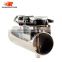 universal 2.5 inch straight exhaust cutout stainless steel electric exhaust cut out with switch control