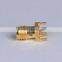 SMA female coaxial connector for PCB