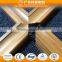 6351 T3-T8 0.8-1.4mm aluminum extruded for Single Hung Windows with polished finish