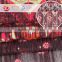 Bulk top quality tulle polyester lace knitting wax print fabric african