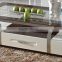 fancy stainless steel clear touch screen coffee table for sale