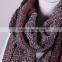 Christmas maxi women wholesale fashion fringe shawls infinity tassels blanket scarf in winter