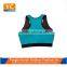 cheap neoprene exercise bra body shaper slimming vest for women the chest have a zipper
