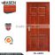 new design single wood carved door veneer panel wood door for sell made in china
