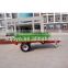 Agriculture single axle European style back dumping small truck trailer supply by joyo