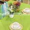 hot sale green cotton table cloth table cover