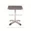 2016 Guangdong stainless steel square modern dining tables