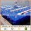 Blue plastic floating dock