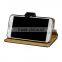 Luxury Wallet Genuine Real Leather Case,Book Leather Case For HTC ONE M8