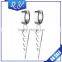 E369 IP Plating triangle simple gold body jewelry earring design for women