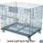 High quality storage cage metal box wire mesh container