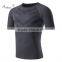 New fitness men gym t shirt Short sleeve basketball running sports t shirt men thermal muscle bodybuilding tee