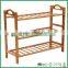 Customed Size Bamboo Shoe Rack Shoe Shelf