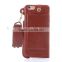 PU leather case phone and key case for 4.7 inch apple case