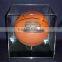 Crystal clear acrylic basketball display box