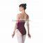 A2079 wholesale camisole adult dance leotard in white ballet leotard
