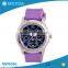 Unisex custom logo quartz japanese movement waterproof watch silicone