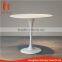 round fiberglass table for dining