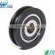 U groove Custom window and furniture sliding doors rollers wheels bearings