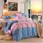 2015 fashion rose flower comfortable chinese 100% natural cotton bedding set