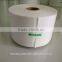 PET waterproof adhesive white label sticker in roll