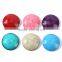 Mixing color Cracked Resin gemstone 100pcs 25x18mm ,Crackle Stone Beads without holes
