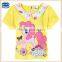 2-6y (K6355) nova baby clothes ready stock child 100% cotton top printing my little pony girls t shirts