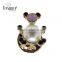 fashion women accessories flower brooch yiwu wholesale high quality rhinestone wedding flower brooch
